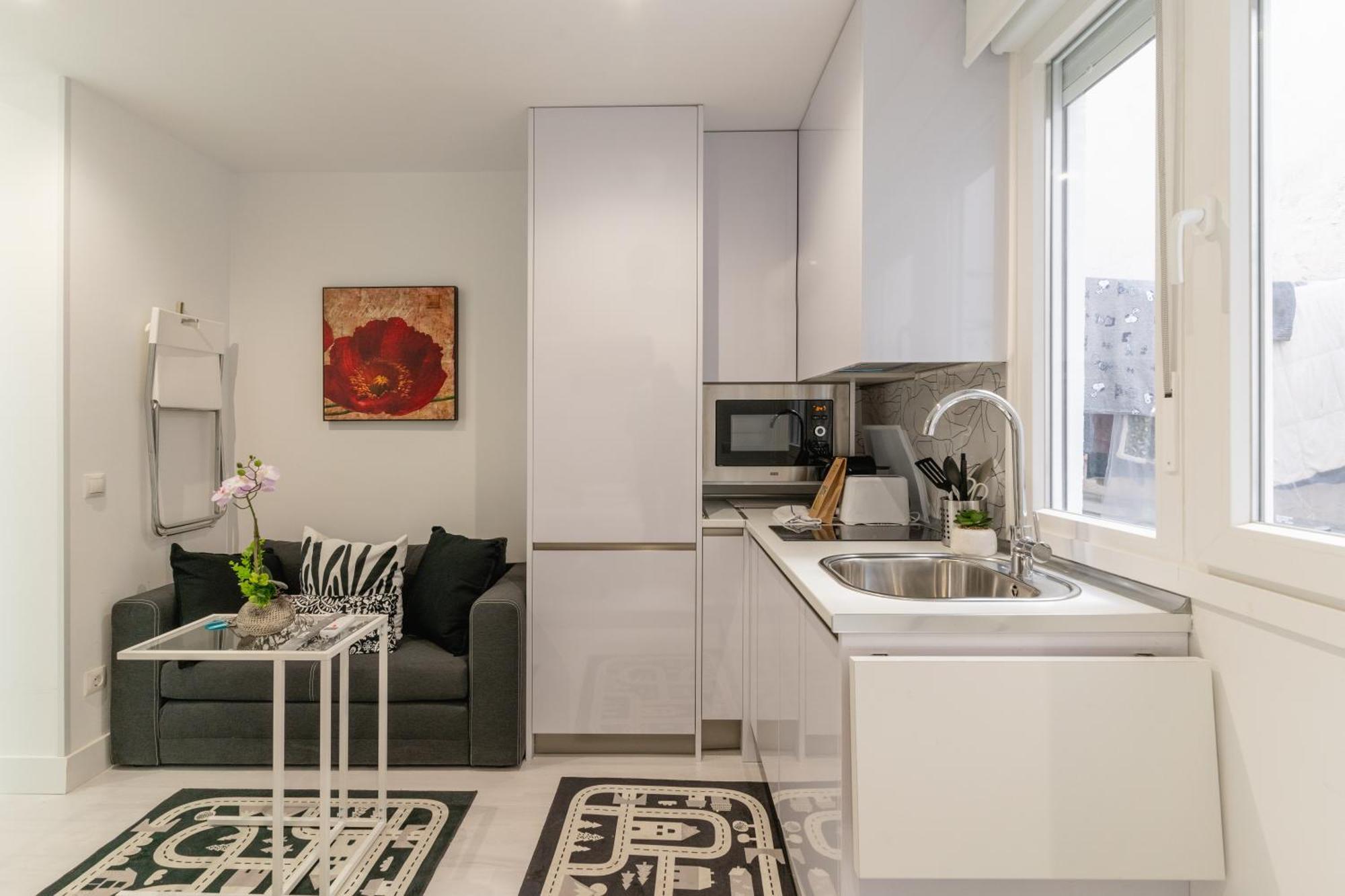 Modern Studio-1Bathroom-Chueca Madrid Exterior photo