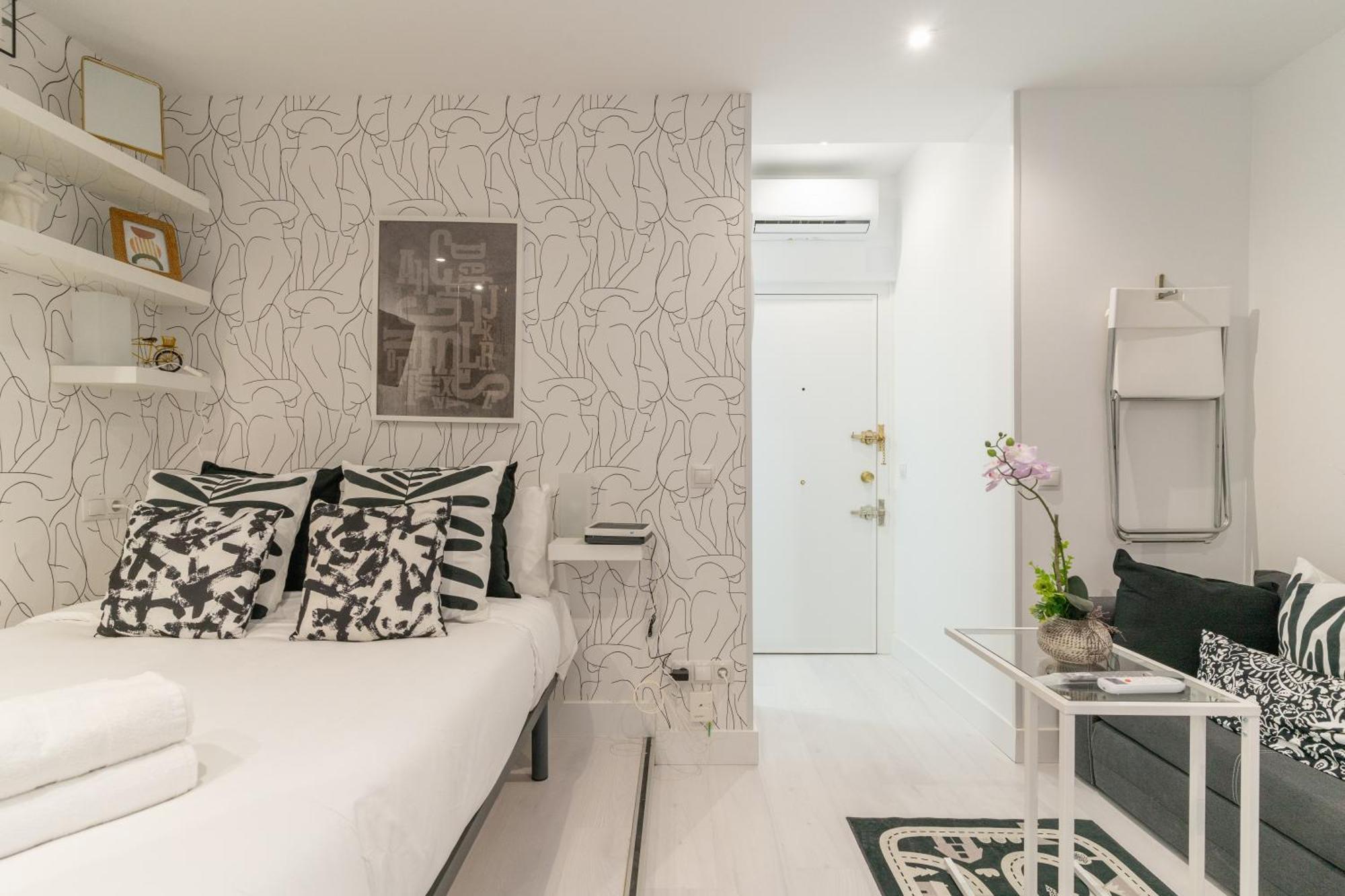 Modern Studio-1Bathroom-Chueca Madrid Exterior photo
